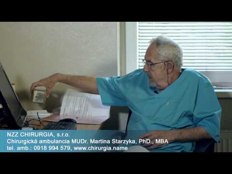 Chirurgia, s.r.o. - Trhlina konečníka a jej ambulantné liečenie, Martin Starzyk