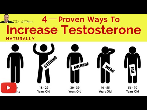 ♂ 4 Clinically Proven Ways To Increase Your Testosterone Levels, Naturally by Dr Sam Robbins