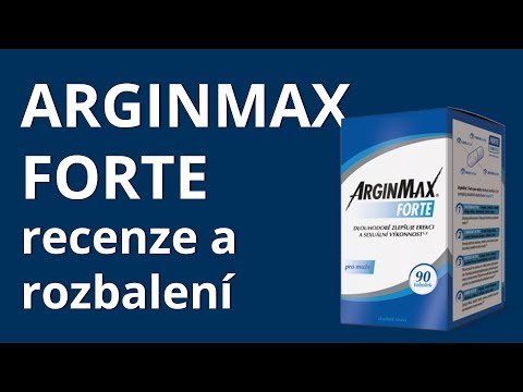 Arginmax Forte - rozbalení a recenze