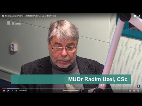 Sexuolog Radim Uzel o milostném životě v pozdním věku