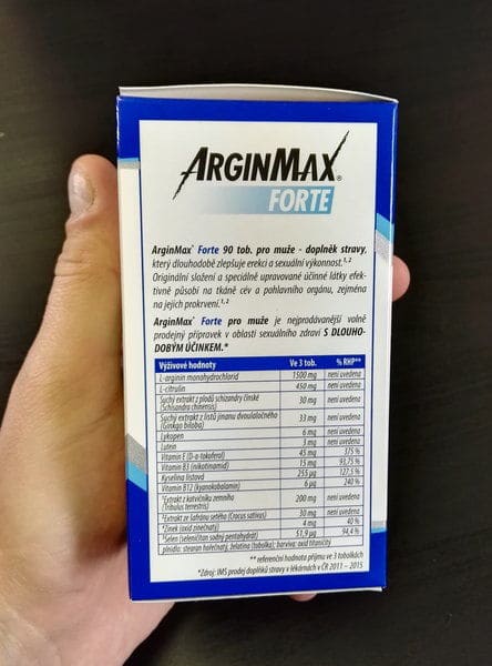 arginmax forte recenze