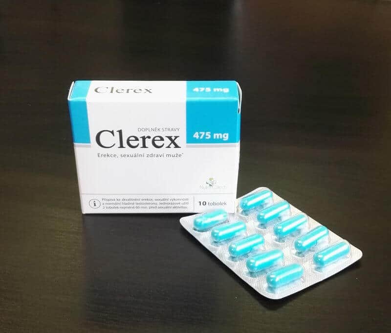 clerex 475 mg pro muže, recenze