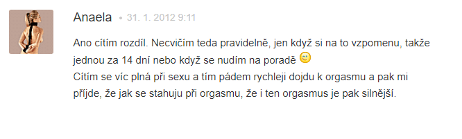 kegelovo cvičení zkušenosti