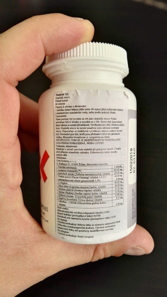 etiketa Natural XL