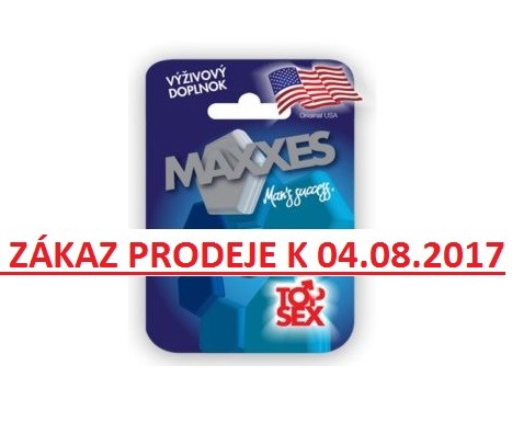 zákaz prodeje tablet Maxxes