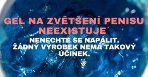 gel na zvětšení penisu