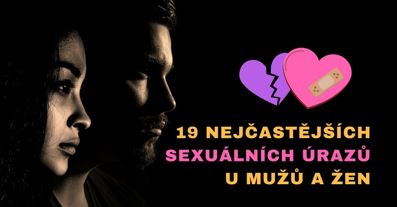 sexuální úrazy u mužů a žen