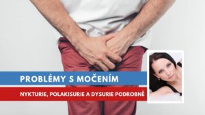 nykturie, polakisurie a dysurie