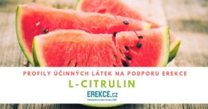 L-Citrulin pro podporu erekce, podrobný profil