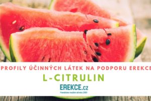 L-Citrulin pro podporu erekce, podrobný profil