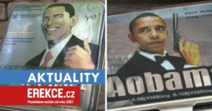 Barack Obama jako tvář falešné Viagry