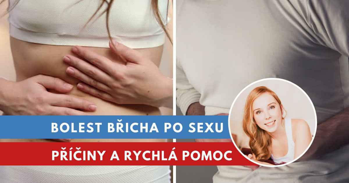 bolest břicha po sexu