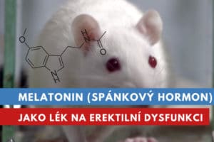 melatonin a léčba erektilní dysfunkce