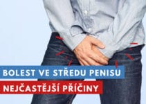 bolest ve středu penisu