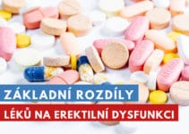 rozdíly mezi léky na erekci