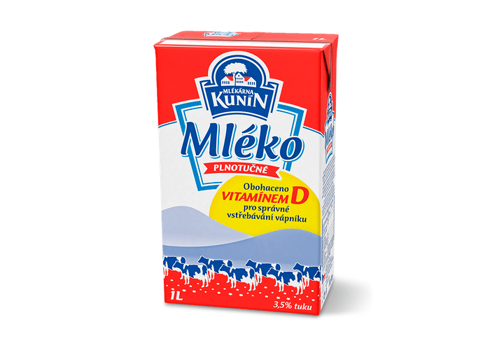 mléko s vitamínem D