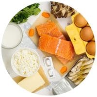 vitamín D3 v potravinách