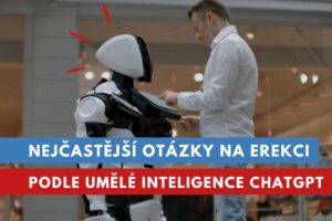 nejčastěji kladené otázky na erekci, problémy s erekcí, podporu erekce a erektilní dysfunkci